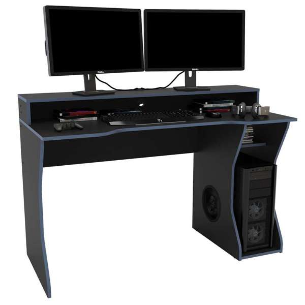 Enzo Gaming Computer Desk Front View