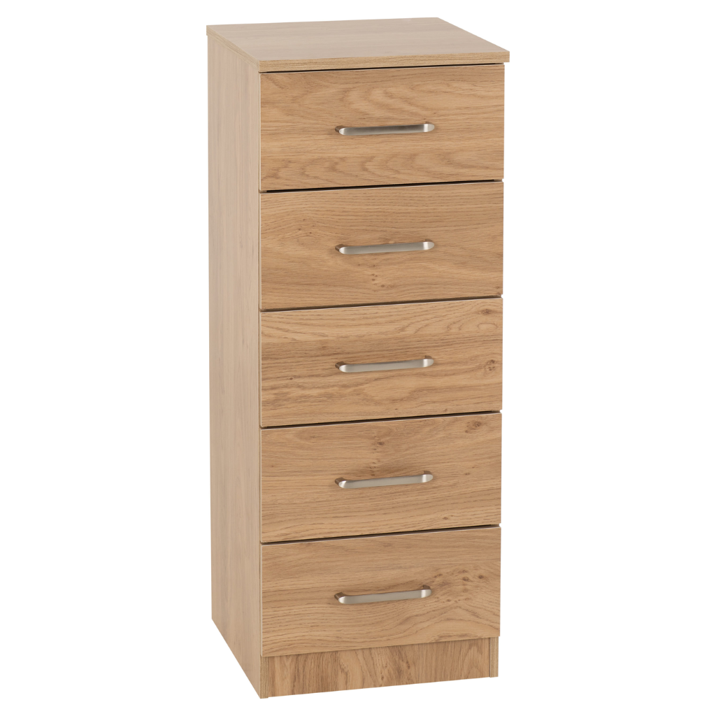Dakota 5 Drawer Narrow Chest