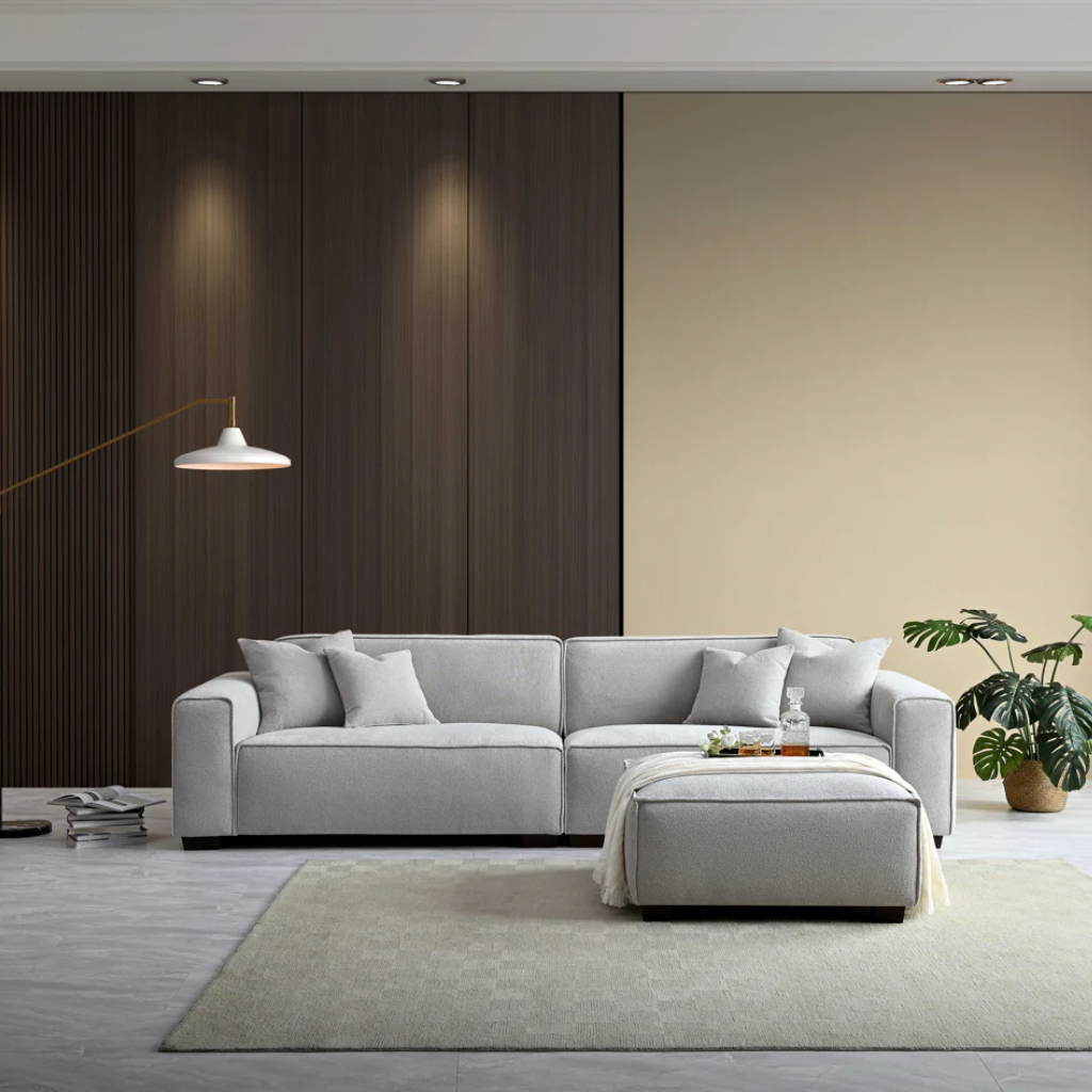 Aluxo Dakota 4 seater with Chaise