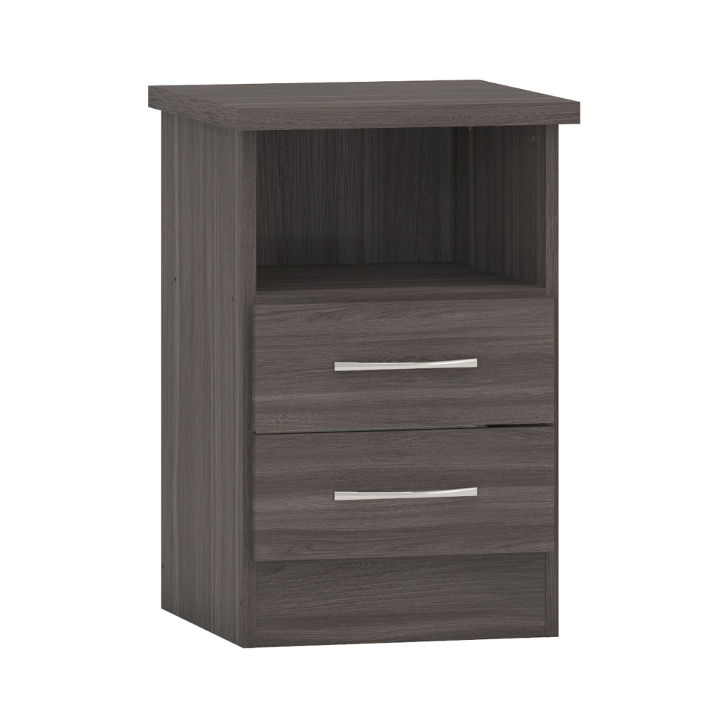 Nevada 2 Drawer Bedside