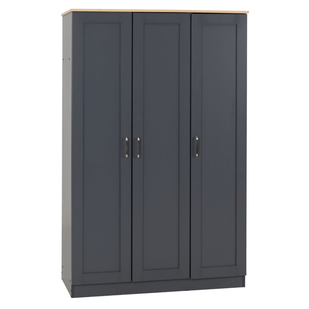 Portland 3 Door Wardrobe