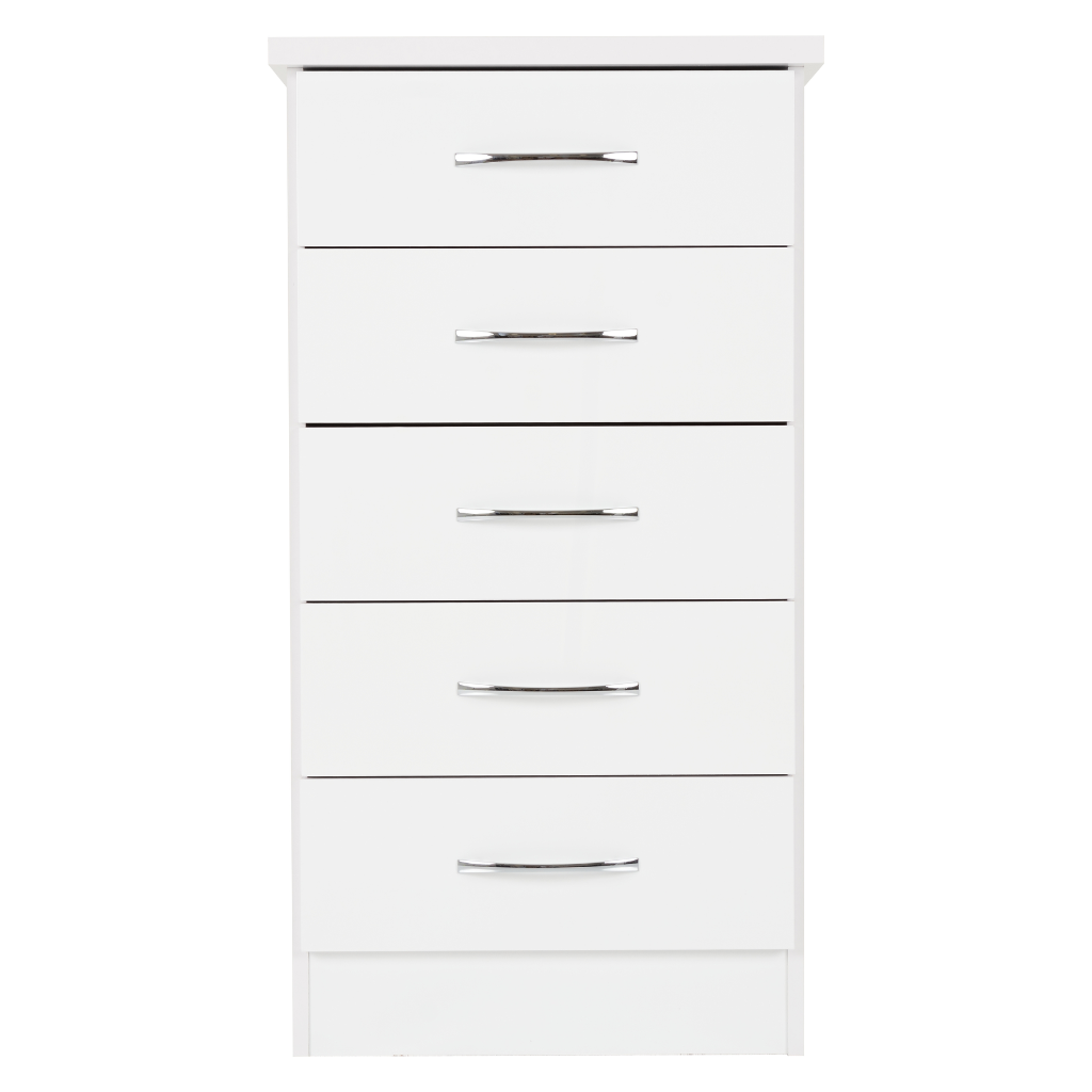 Nevada 5 Drawer Narrow Chest