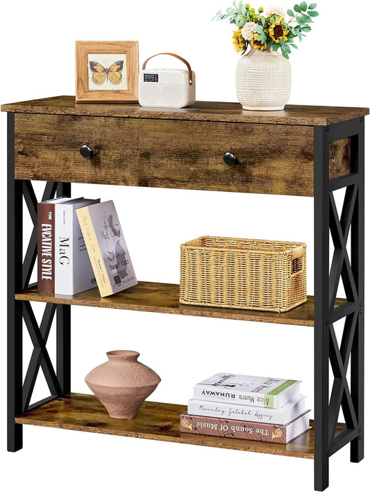 Toomer Industrial Console Table