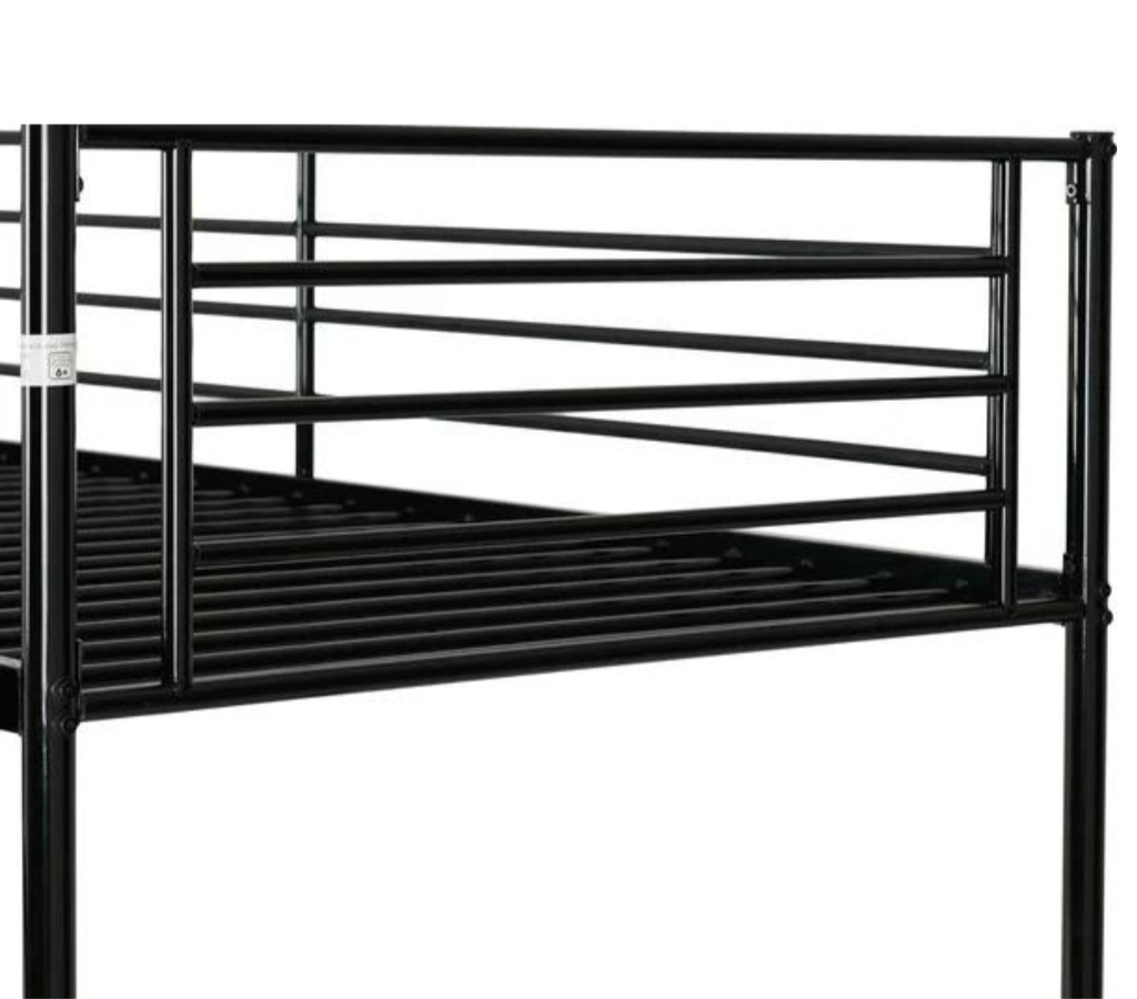 Brandon Metal Framed single Bunk Bed  with Ladder