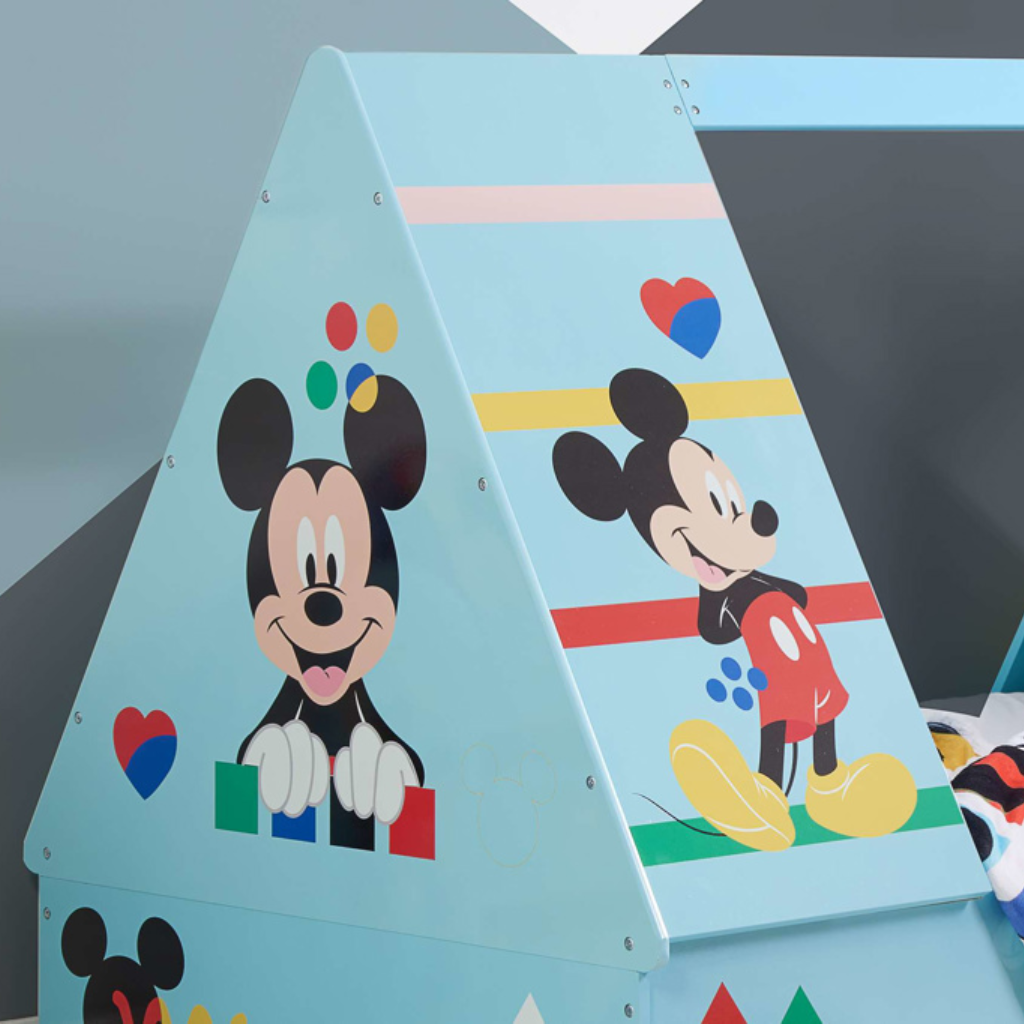 Mickey Mouse Tent Bed Back View