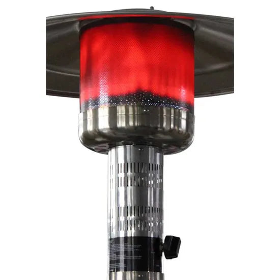 Lifestyle Capri Patio Heater with Wheels 12.5kw Black