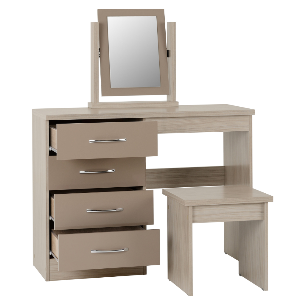 Nevada 4 Drawer Dressing Table Set