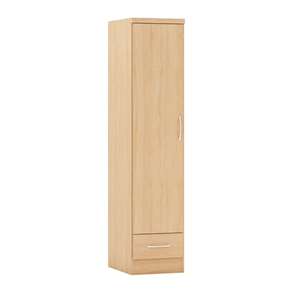 Nevada 1 Door 1 Drawer Wardrobe