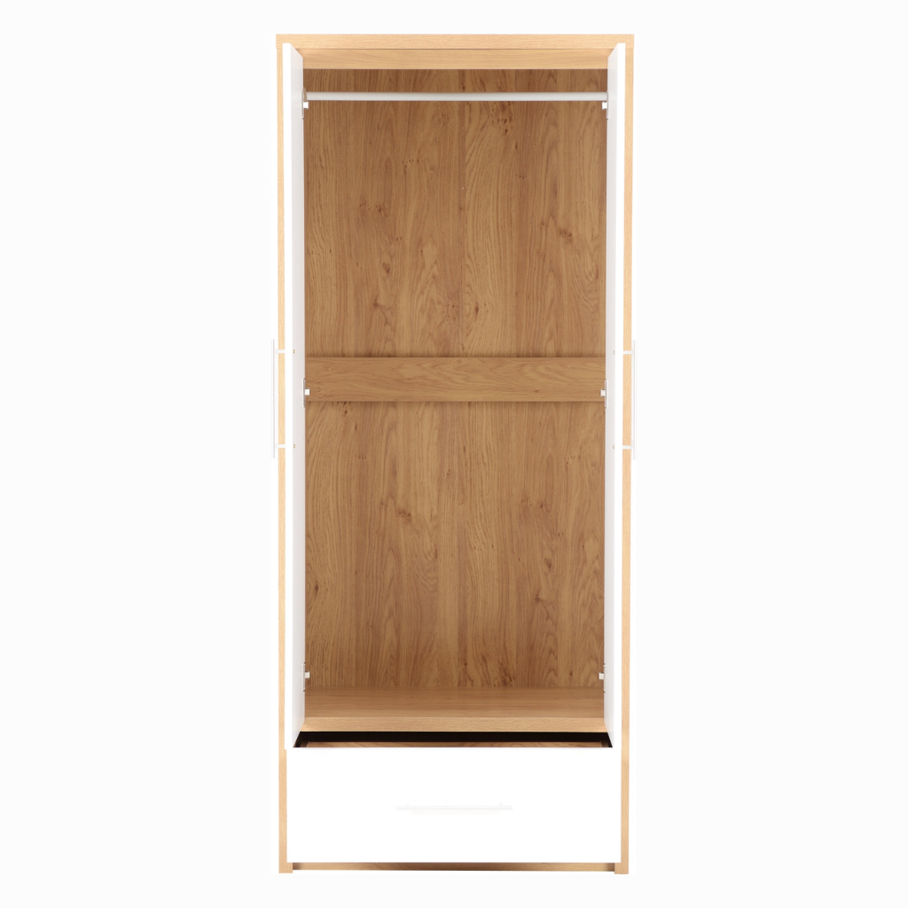 Seville 2 Door 1 Drawer Wardrobe