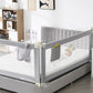 Grey 196cm Height Adjustable Bed Rail