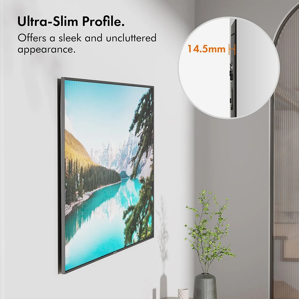 37-75 Inch Flat TV Wall Bracket Slim Mount Tilting Universal TV Stand