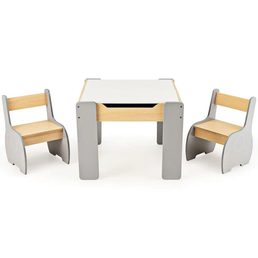 4-in-1 Table & Chair Set
