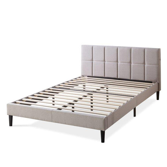 Grey 5ft Upholstered Bed Frame