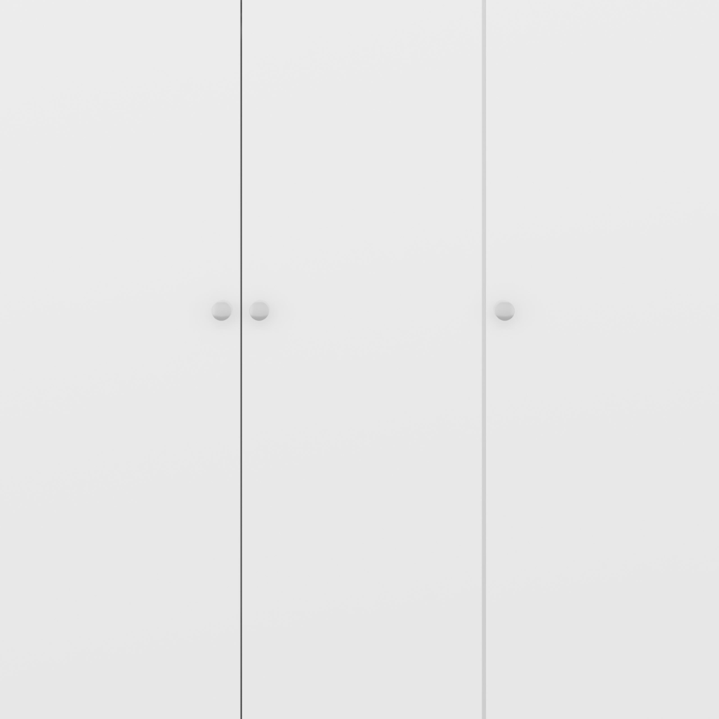 Denver 3 Door Wardrobe Doors Zoomed