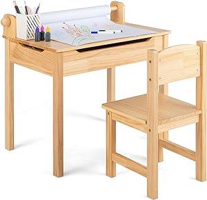 Learning & Drawing Table & Chair Set