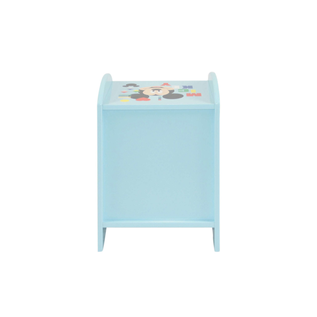 Mickey Mouse Bedside Table Behind View