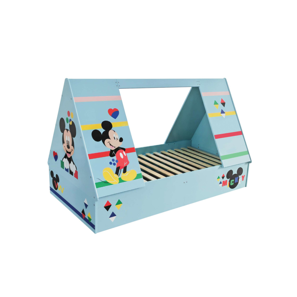 Mickey Mouse Tent Bed Side View
