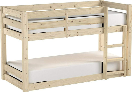 Stockton Pine Low 3ft Bunk Bed