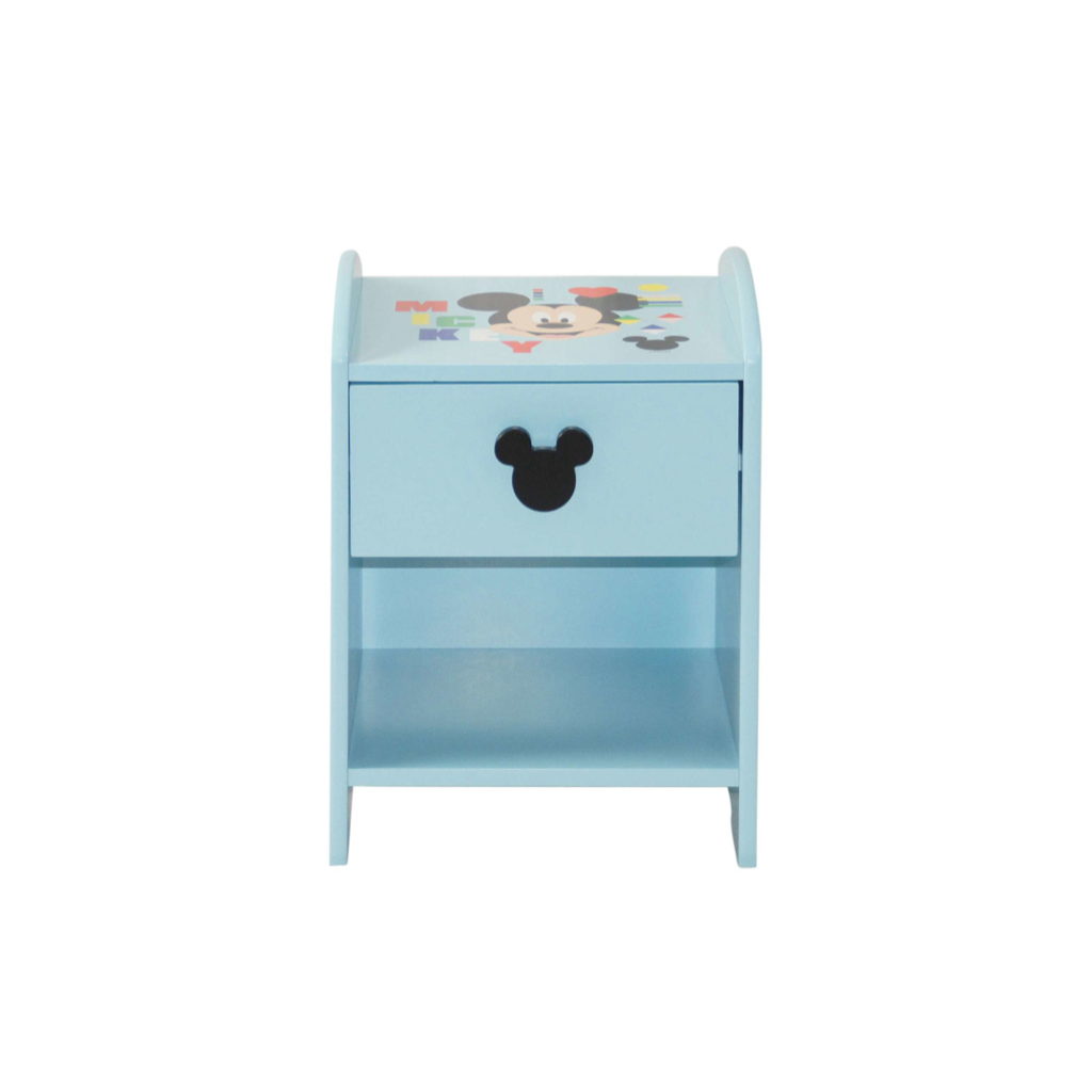 Mickey Mouse Bedside Table Head On View