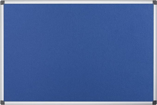 Blue Felt Notice Board 180 x 120 cm