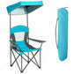 Blue Folding Camping Chair