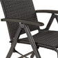Premium 1 X Garden Chair With Footrest