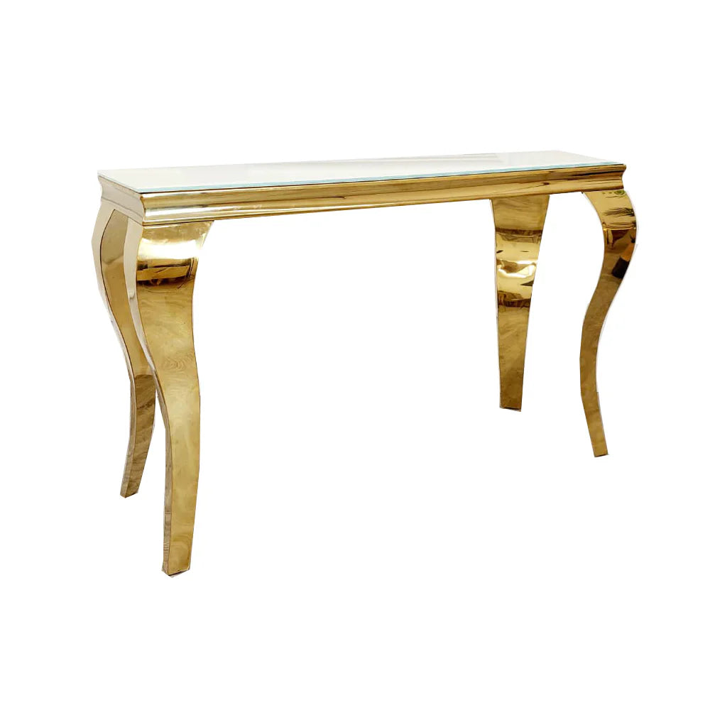 Louis Gold Console Table 120m