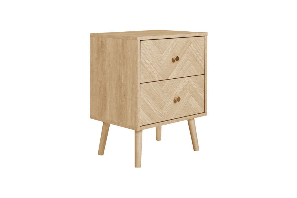 Herringford Bedside Oak