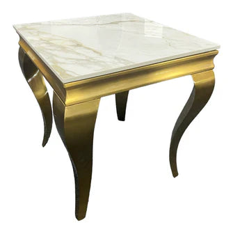 Louis Gold Lamp Table