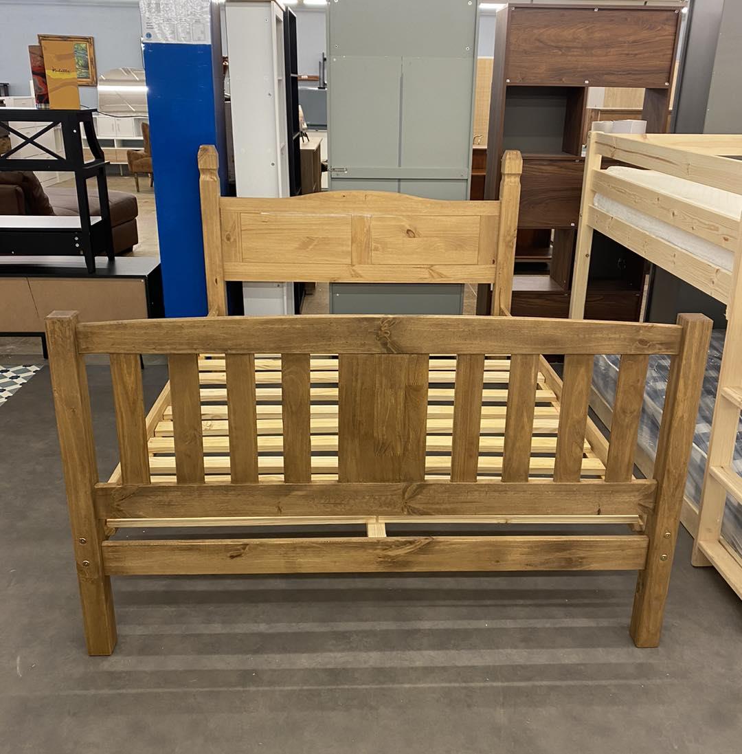 Double Wooden Bed Frame