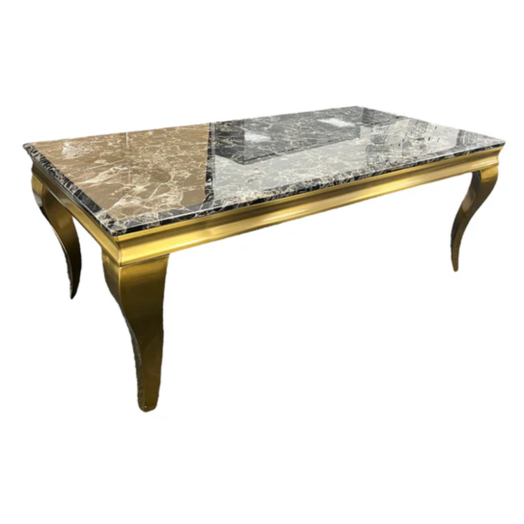 Louis Chrome Coffee Table