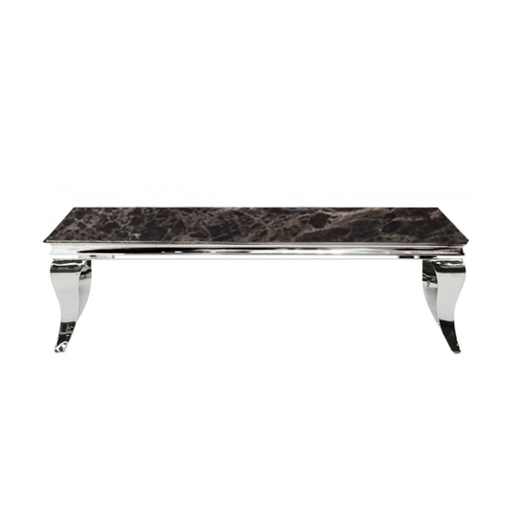 Louis Chrome Coffee Table