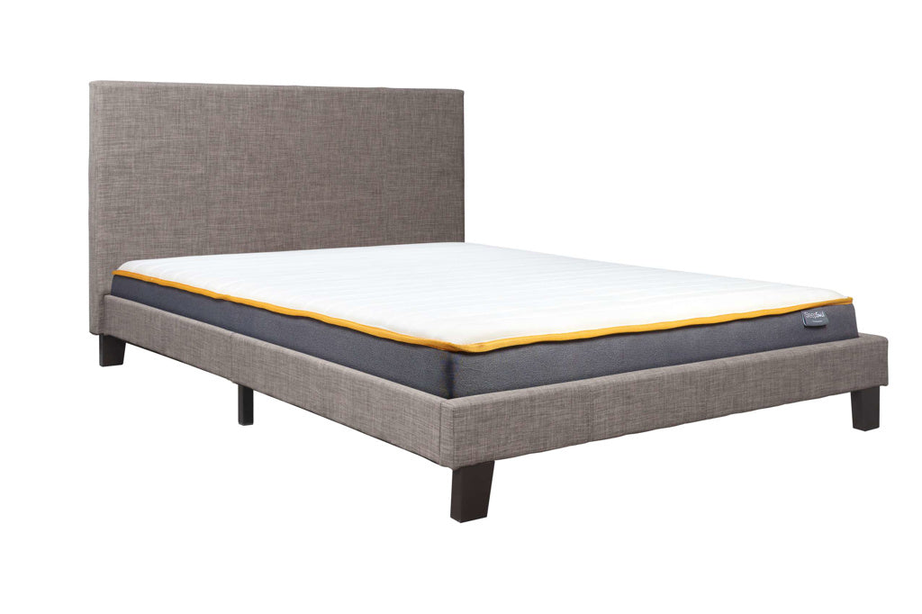 Berlin Fabric Grey Bed