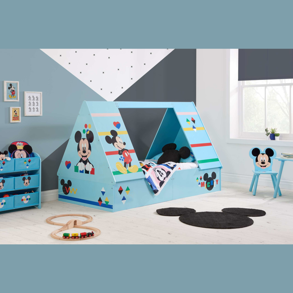 Mickey Mouse Tent Bed with Collection