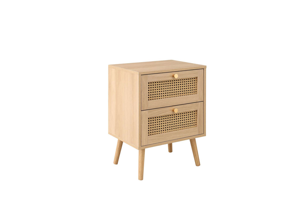 Croxley Rattan Bedside Table
