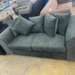 Grey Chenille 3 Seater Sofa