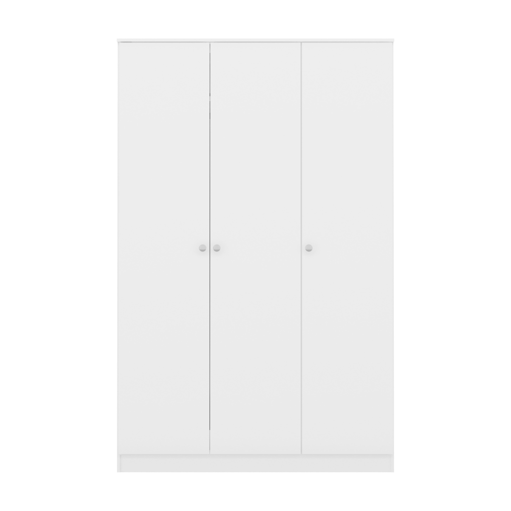 Denver 3 Door Wardrobe Front View