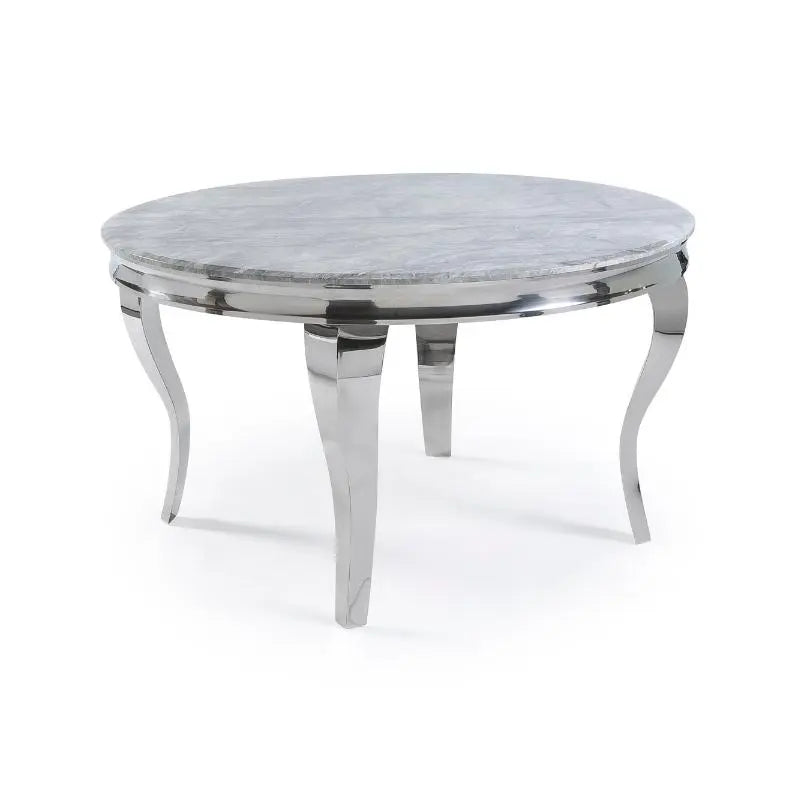 Louis Chrome Dining Table