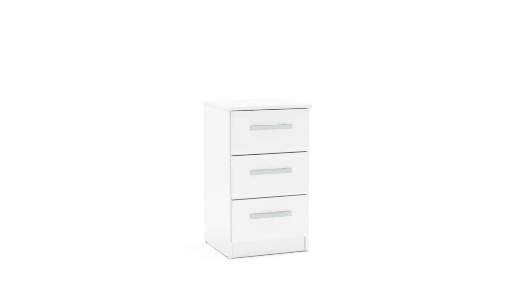 Lynx 3 Drawer Bedside
