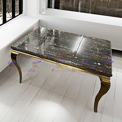 Louis Chrome Dining Table