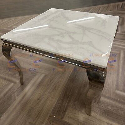 Louis Chrome Dining Table