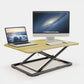Bamboo Ultra-Slim Sit-Stand Desk Converter