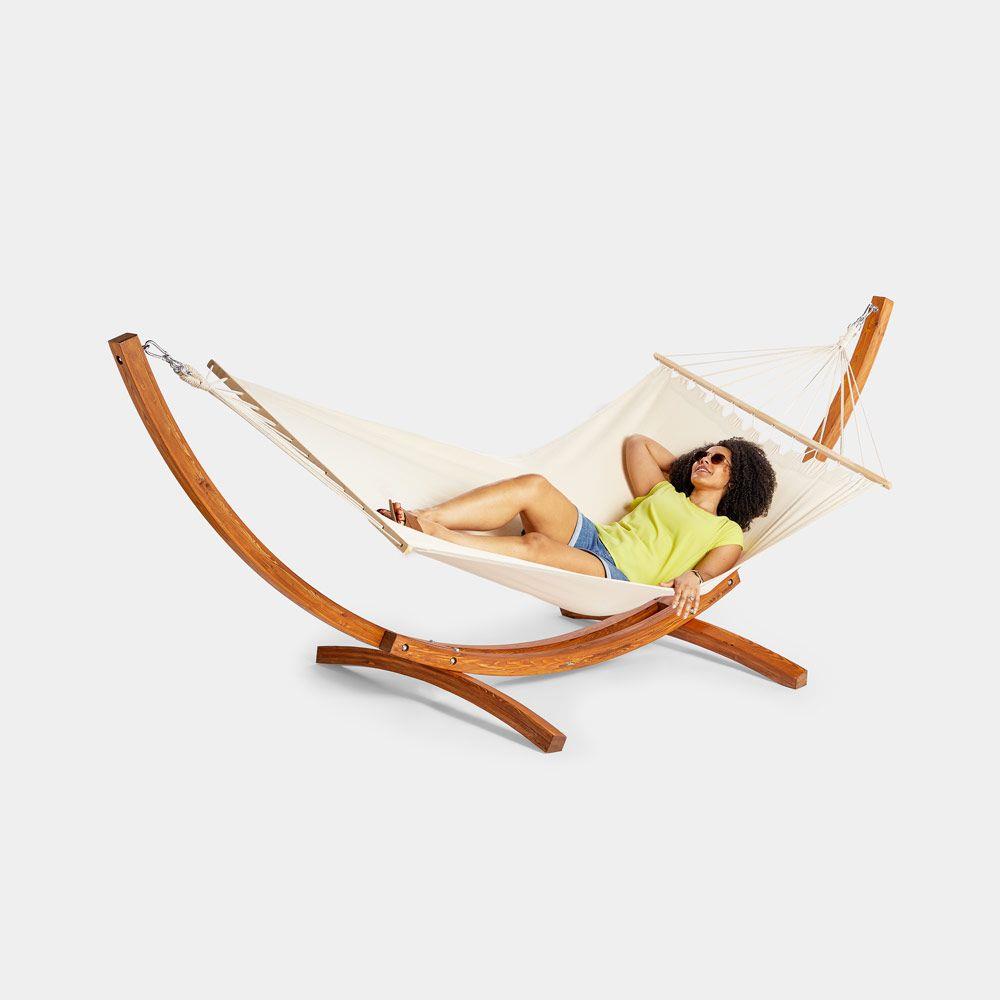 1 Person Hammock with Wooden Frame