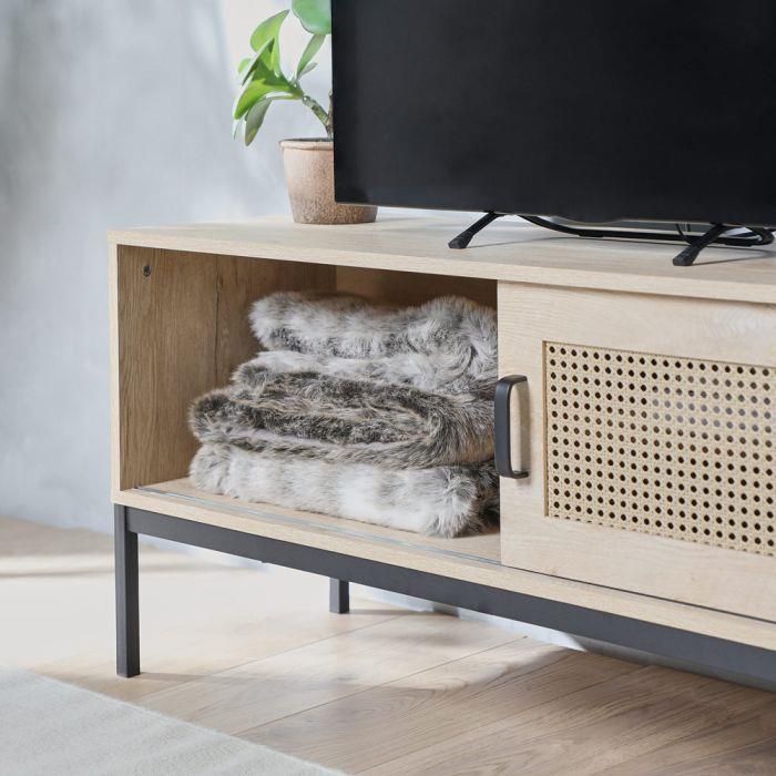 Lena Rattan Small TV Unit