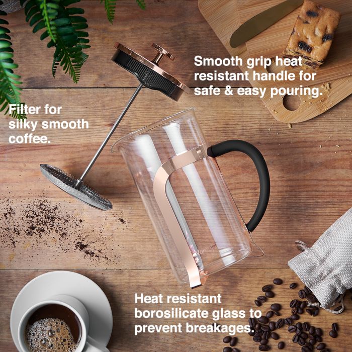 8 Cup Copper French Press
