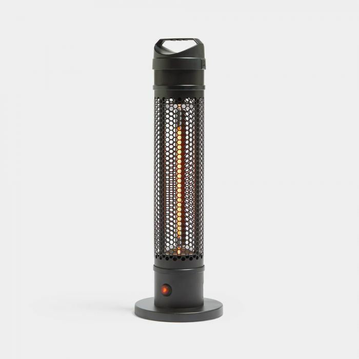 Black 800W Standing Garden Tower Patio Heater
