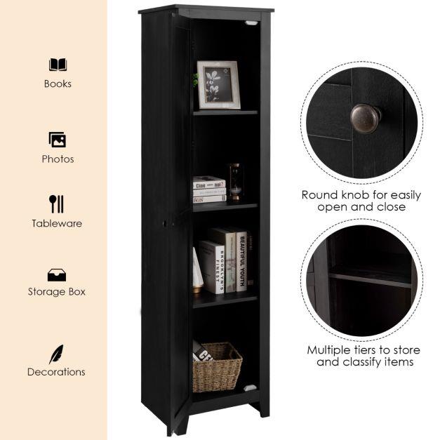 Tall storage cabinet (See Description)