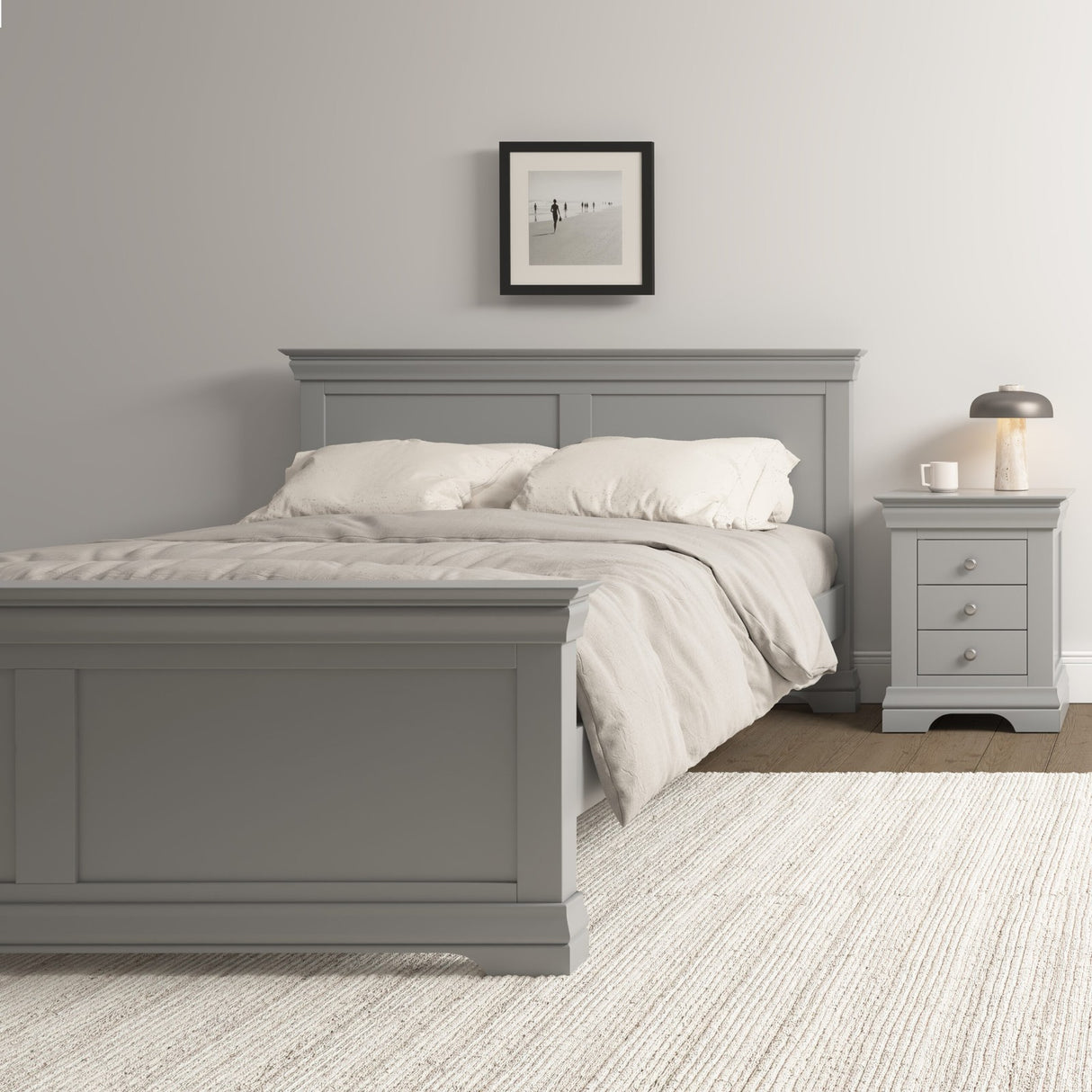 Bordeaux Bed High Foot End