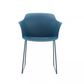 2 x Blue Tub Dining Chairs