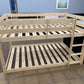 Pine Small Double Bunk Beds